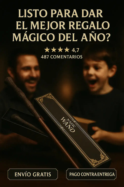 Varita Mágica que lanza hechizos- Fans Harry Potter
