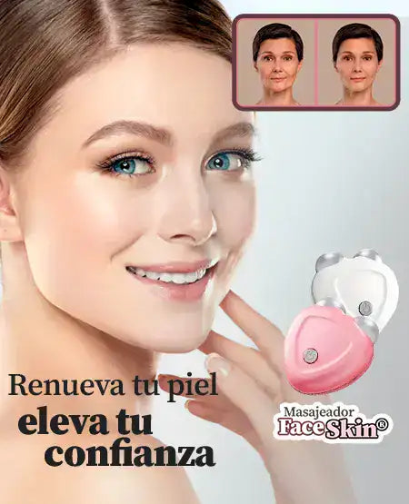 FaceSkin™- Masajeador con Microcorriente Renueva tu piel Eleva tu Confianza